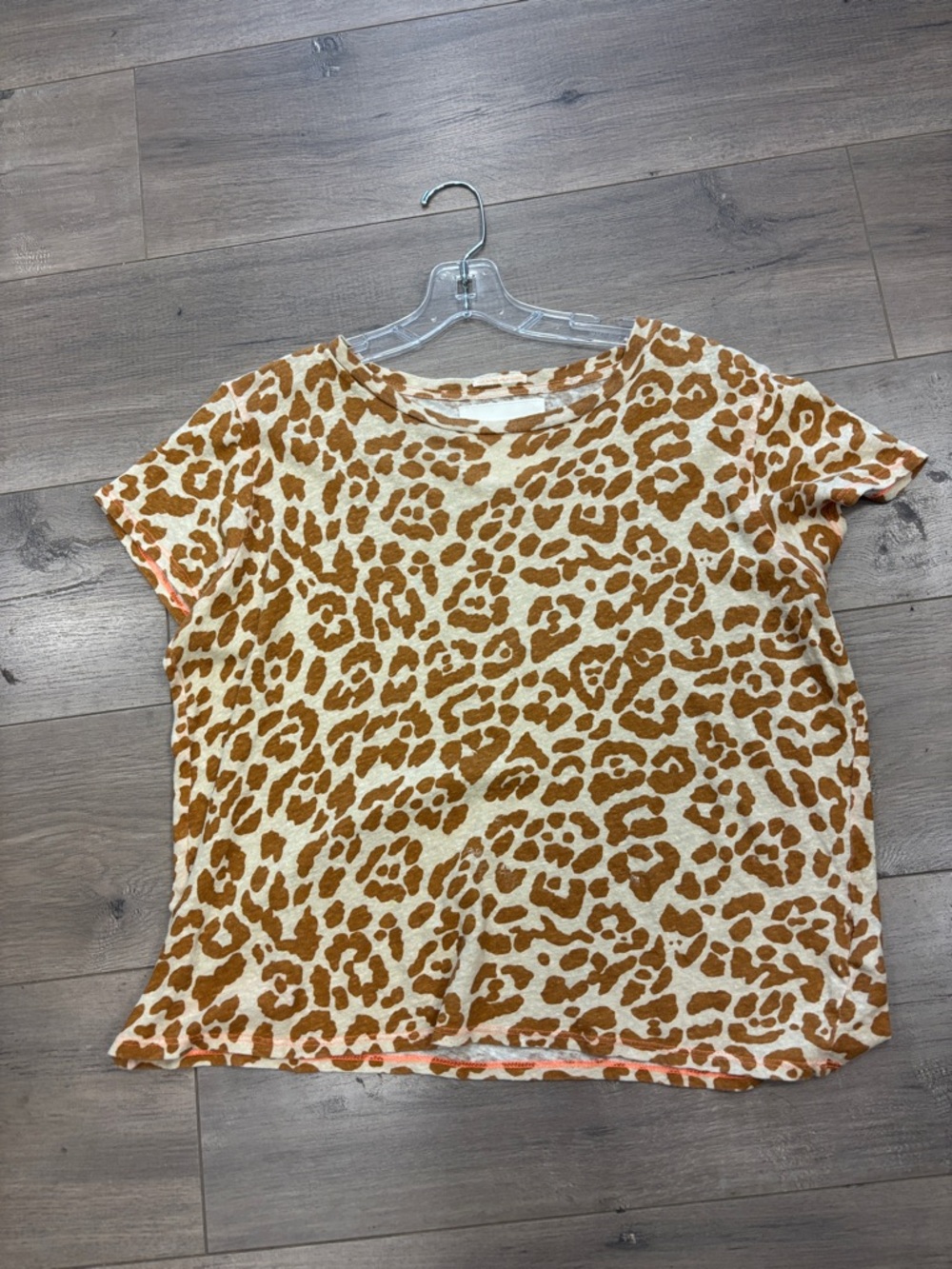 MOTHER Leopard Lil Sinful Tee - Picture 4 of 9